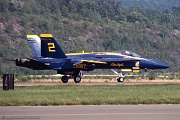 YF55_434 F/A-18A Hornet 161963 C/N 0178 from Blue Angels Demo Team NAS Pensacola, FL