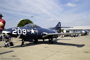 ZH45_008 F9F-2 Panther 127120/V-209 - NAS Willow Grove. National Museum of Naval Aviation