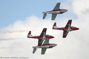 Snowbirds - double take formation
