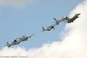 USAF Heritage Flight A-10, P-51, F-86 and F-16