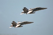 Two F/A-18D Hornets from MCAS Beaufort, SC