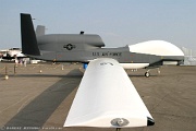 The Global Hawk Unmanned Aerial Vehicle (UAV) provides Air Force and joint battlefield commanders near-real-time, high-resolution, intelligence, surveillance...