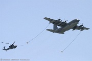 HC-130 and HH-60G during the air refueling demo flight