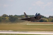 F-22 Raptor take-off