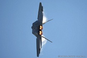 F-22 Raptor high-g turn