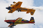 Matt Chapman and Michael Mancuso in close formation flight