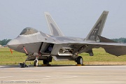 F-22 Raptor 04-4070 FF from 94th FS 'Hat in the Ring' 1st FW Langley AFB, VA