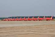 Red Arrows before the show