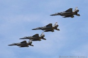 Four F-15s Eagle from 71st FS