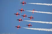 Red Arrows in Lancaster formation