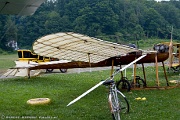 Bleriot 11 C/N 56, N60094 Found in a junkyard, the wreck passed through two owners then was donated to Cole Palen in1952. Mr. Palen rebuilt it and it now...