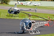 Bell 47 D1, N202CH and R-44