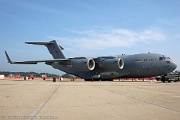 RAF C-17A Globemaster F-190/UK-6 from 99th Squadron RAF Brize Norton - Red Arrows support plane
