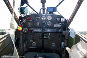 NF08_004 Cockpit of Stinson L-5 Sentinel C/N 1813, N6430C