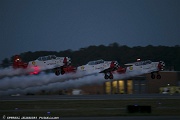 SE04_282 Airshow Action Aeroshell Aerobatic Team - Precision AT-6 Texan flight