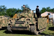 YF08_048 History roars to life - World War II reanactors and their vehicles and equipment at Mid Atlantic Air Museum Airshow