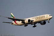 A6-EGX Boeing 777-31H/ER - Emirates C/N 35602, A6-EGX