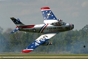 N86FS Date of accident: 2006-07-24 | Canadair F-86 Sabre | 161956 | Pilot: Wyatt Fuller | Hickory, NC Witnesses observed the F86 airplane on takeoff. A decrease in...