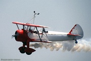 YF55_317 Boeing B-75N1 Stearman C/N 75-7444 - Kirk and Jane Wicker in 