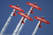 Aeroshell Aerobatic Team - Precision AT-6 Texan flight demonstration team.