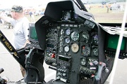 Cockpit of OH-58A Kiowa