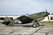 NX284CF Curtiss P-40B Warhawk C/N 16073, NX284CF