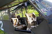 TF08_026 Cockpito of Piper L-4H Grasshopper (J3C-65D) C/N 12027, N79731