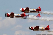 TD04_339 Airshow Action Aeroshell Aerobatic Team - Precision AT-6 Texan flight