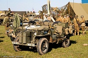 VF05_009 History roars to life - World War II reanactors and their vehicles at Mid Atlantic Air Museum