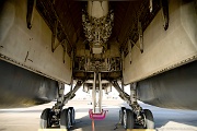 XC25_127 BRU-56 ejector attached to the B-1B Lancer’s rotary launcher. Currently, the B-1 can carry 75,000 pounds – 5,000 pounds more than the B-52 Stratofortress