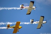 XE06_125 The Full Throttle Formation Team from Atlanta Georgia is the largest precision formation airshow team in America flying Van's Aircraft.