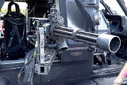 XC30_0609 The M134 Minigun is an American 7.62×51mm NATO six-barrel rotary machine gun with a high rate of fire (2,000 to 6,000 rounds per minute)