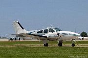 N17732 Beech E55 Baron C/N TE-1102, N17732