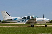 N17732 Beech E55 Baron C/N TE-1102, N17732