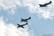 Dissimilar WWII aircraft formation DIssimilar WWII aircraft formation