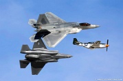 WL05_542 USAF Heritage Flight F-35, F-22 and P-51 Mustang
