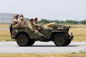XF03_204 History roars to life - World War II reanactors and their vehicles at Mid Atlantic Air Museum Airshow