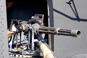 XC30_0285 The M134 Minigun is an American 7.62×51mm NATO six-barrel rotary machine gun with a high rate of fire (2,000 to 6,000 rounds per minute)