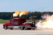 Hot Streak II Jet Truck Hot Streak II is a twin jet engine ‘57 Chevy Pickup capable of speeds of 350MPH entertaining fans across the country for over 20 years. Built with two...
